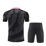 Conjunto de Treino PSG Camisa Cinza+ Bermuda Cinza 2024/25
