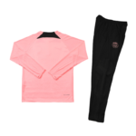 Conjunto de Treino PSG Jaqueta Rosa+ Calça Preta 2022/23