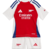 Kit Infantil Arsenal Home I Branca 2024/25 Unissex