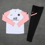 Conjunto de Treino PSG Jaqueta Branca+ Calça Preta 2021/22