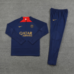 Conjunto de Treino PSG Jaqueta + Calça Azul Escuro 2023/24