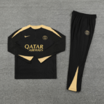 Conjunto de Treino PSG Jaqueta+Calça Preto 2024/25