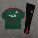 Conjunto de Treino PSG Jaqueta+Calça Verde 2024/25