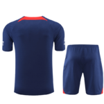 Conjunto de Treino PSG Camisa + Bermuda Azul Escuro 2022/23