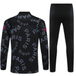 Conjunto de Treino PSG Jaqueta + Calça Preta Paris 2021/22