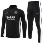 Conjunto de Treino PSG Jaqueta + Calça Preta 2023/24