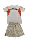 Kit Infantil Borussia Dortmund Branca Goleiro 2024/25 Unissex