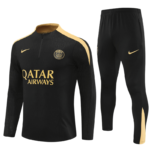 Conjunto de Treino PSG Jaqueta+Calça Preto 2024/25