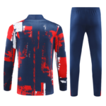 Conjunto de Treino PSG Jaqueta + Calça Vermelha/Azul 2024/25