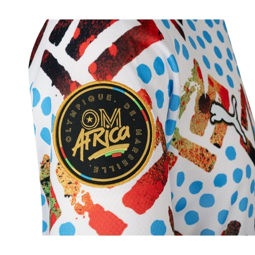 camisa-Olympique-de-Marseille-africa-noir-2024-25-masculina-branca-9 Camisa Olympique de Marseille OM AFRICA Branca 2024/25 Masculina