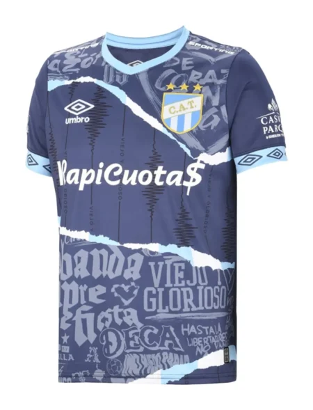 Camisa Atlético Tucuman Azul Third III 2024/25 Masculina