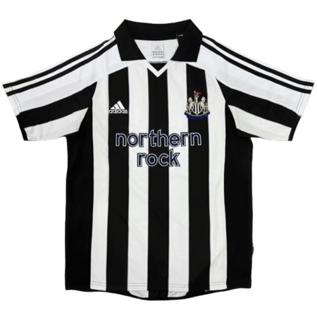 Camisa Newcastle Home I Branca Retrô 2004/25