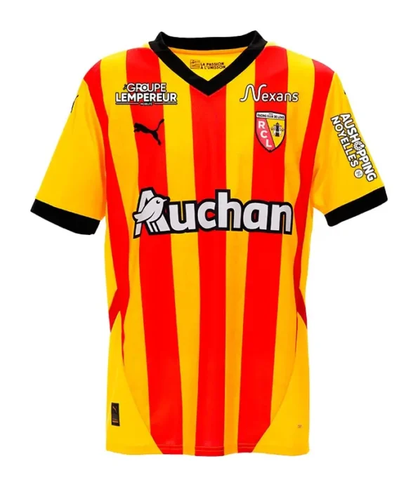 Camisa RC Lens Home Amarela I 2024/25 Masculina