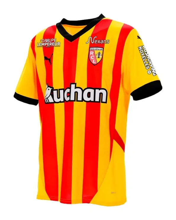 Camisa RC Lens Home Amarela I 2024/25 Masculina