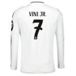 camisa-real-madrid-i-2024-25-branca-manga-longa-vini-jr1