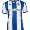 Camisa Real Sociedad Home I Azul/Branca 2024/25 Masculina