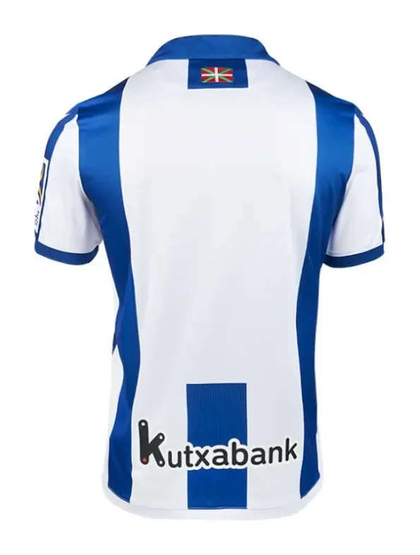 Camisa Real Sociedad Home I Azul/Branca 2024/25 Masculina