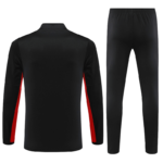 Conjunto de Treino PSG Jaqueta+Calça Preto/Laranja 2022/23