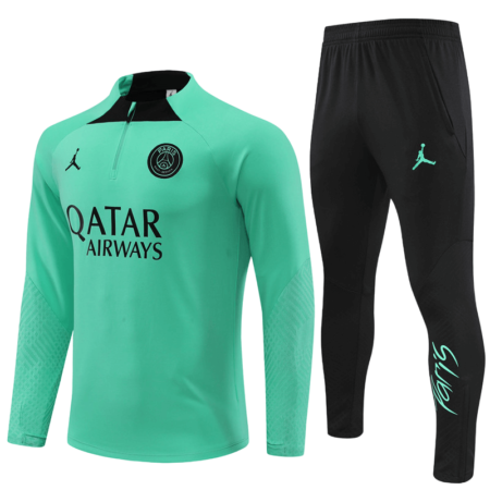 Conjunto de Treino PSG Jaqueta+Calça Verde 2024/25