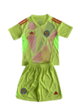 Kit Infantil Escócia Verde Goleiro 2024/25 Unissex