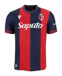 Camisa Bologna FC Azul/Vermelha Home 2024/25 Masculina