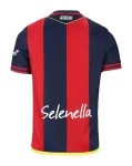 Camisa Bologna FC Azul/Vermelha Home 2024/25 Masculina
