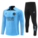 Conjunto de Treino PSG Jaqueta+Calça Azul Claro 2022/23