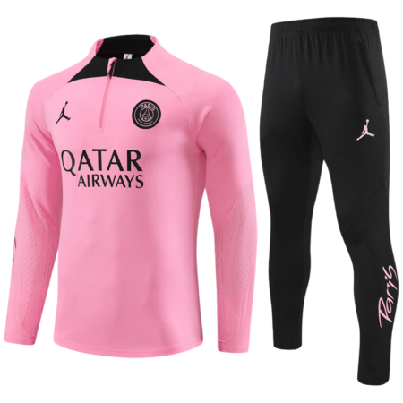Conjunto de Treino PSG Jaqueta+Calça Rosa 2023/24