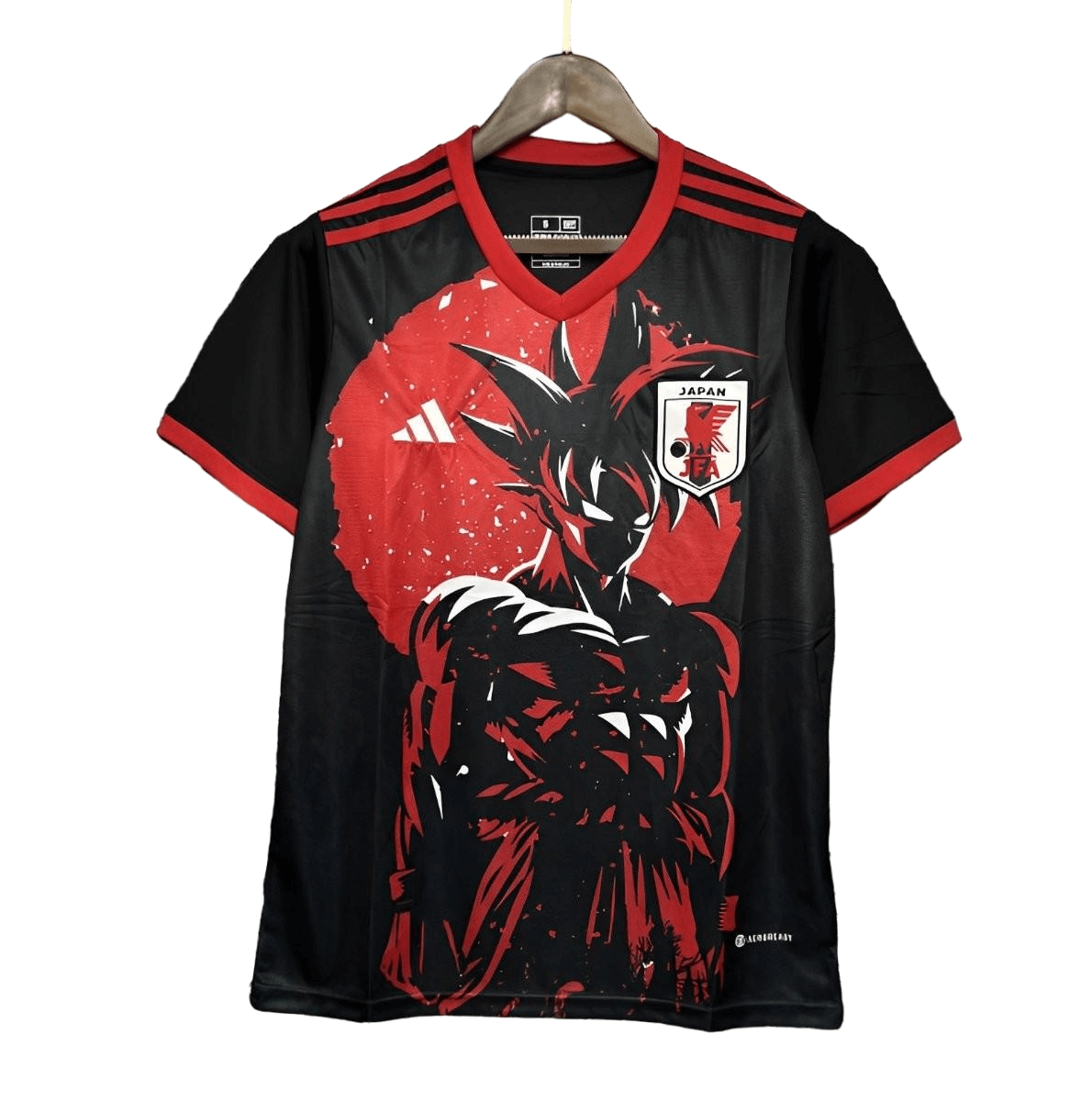 Camisa Japão Vermelha do Goku Dragon Ball 2024/25 Masculina Camisa Japão Vermelha do Goku Dragon Ball 2024/25 Masculina