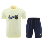 Kit Camisa e Bermuda PSG Amarela Max 90 2024/25