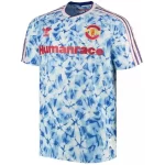 Camisa Manchester United Human Race 2020/21 Branca/Azul