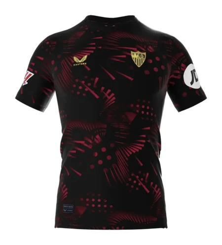 Camisa Terceira Sevilla FC Vinho III 2024/25 Masculina