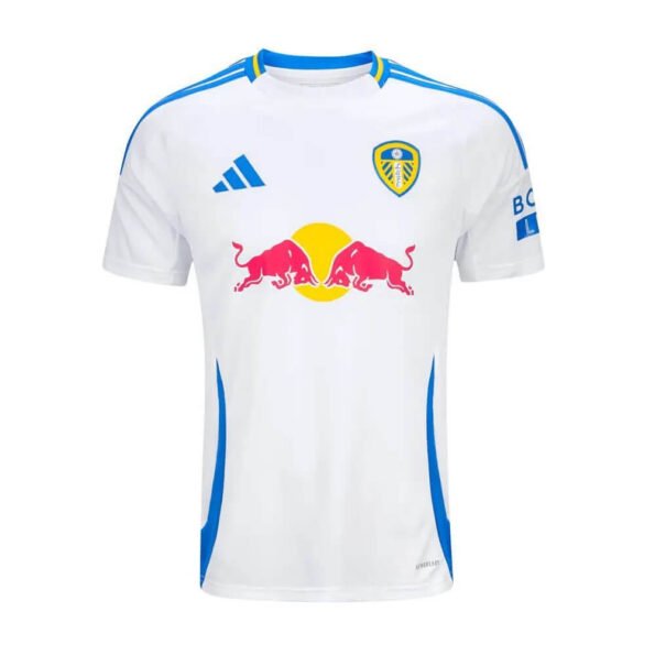 Camisa Leeds United Branca Titular I Home 2024/25 Masculina