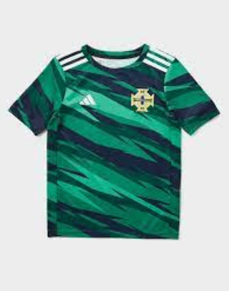 Camisa Pré-jogo Irlanda do Norte Verde 2024/25 Masculina