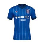 Camisa Ipswich Town Titular I Home Azul 2024/25 Masculina