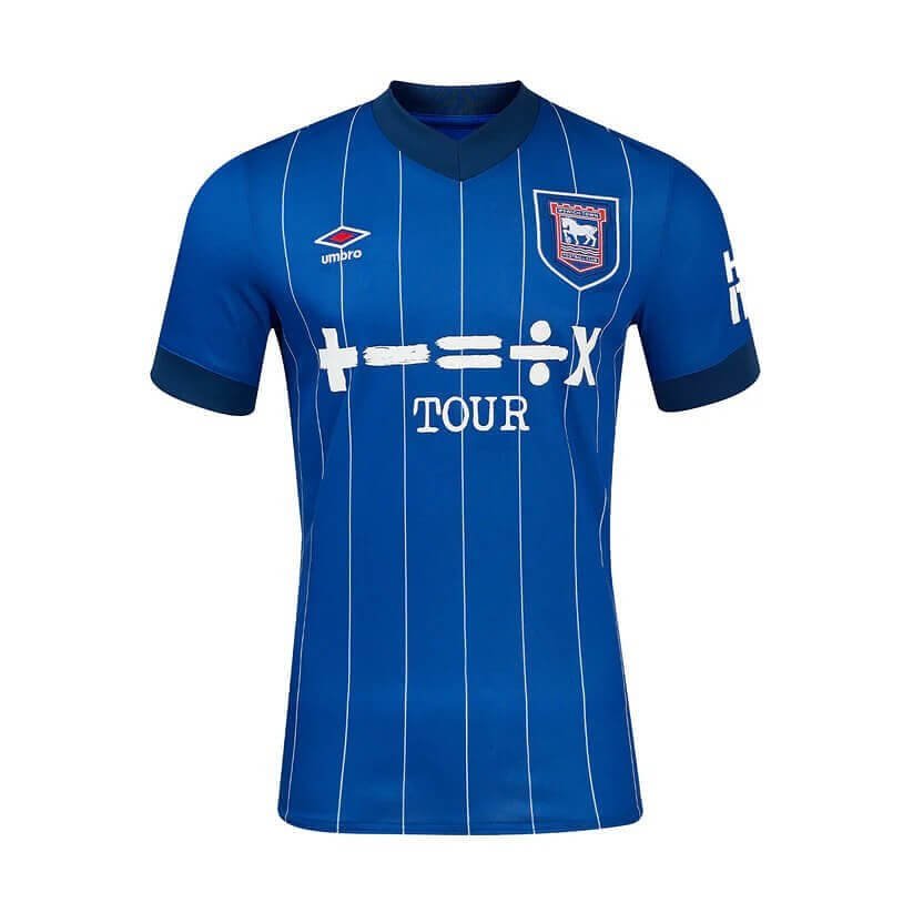 Camisa Ipswich Town Titular I Home Azul 2024/25 Masculina Camisa Ipswich Town Titular I Home Azul 2024/25 Masculina
