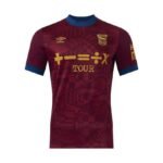 Camisa Ipswich Town Reserva Vinho II 2024/25 Masculina