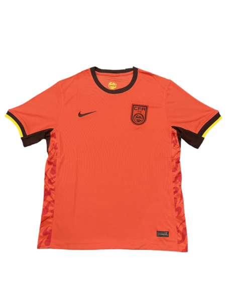 Camisa Seleção da China Laranja 2024/25 Masculina