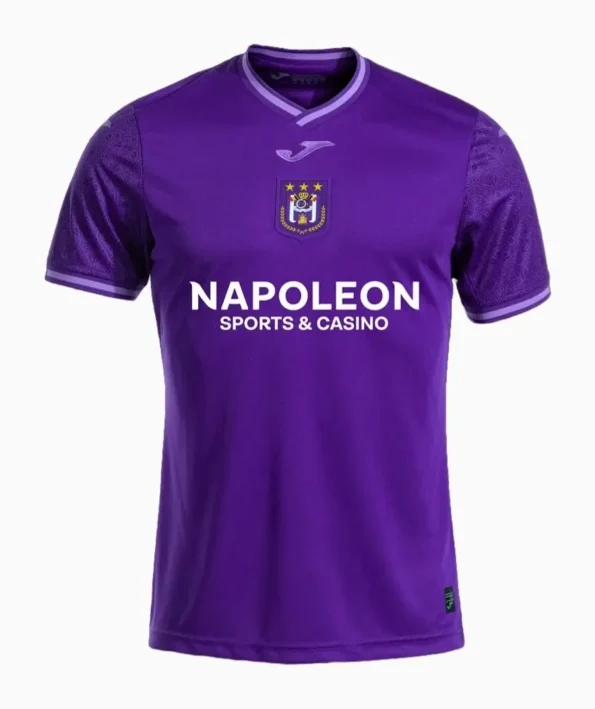 Camisa Anderlecht I Titular Roxo 2024-25 Masculina