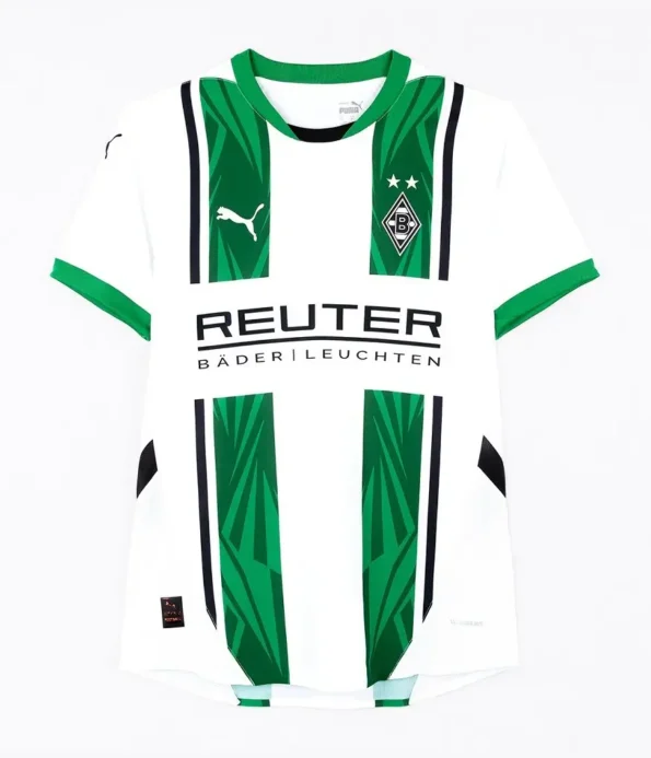 Camisa Borussia Mönchengladbach Branca Titular 2024/25 Masculina