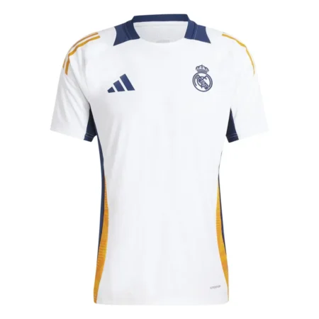 Camisa Real Madrid Treino Branca 2024/25 Masculina