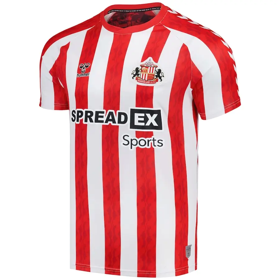 camisa-Sunderland-titular-i-home-2024-25-masculina 2 (1) Camisa Sunderland Titular Vermelha 2024/25 I Home Masculina