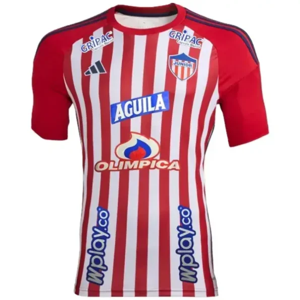 Camisa Junior Barranquilla Home I Vermelha 2024/25 Masculina