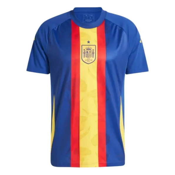 Camisa Espanha Pré-jogo Azul 2024/25 Masculina