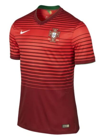 Camisa Portugal Vermelha Home I 2014 Copa Masculina