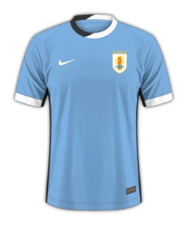 amisa Titular Uruguai Azul Home I 2024/25 Masculina