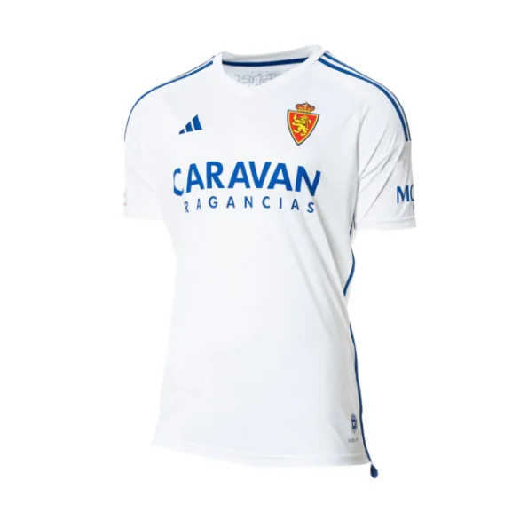 Camisa Real Zaragoza I Branca 2024/25 Masculina