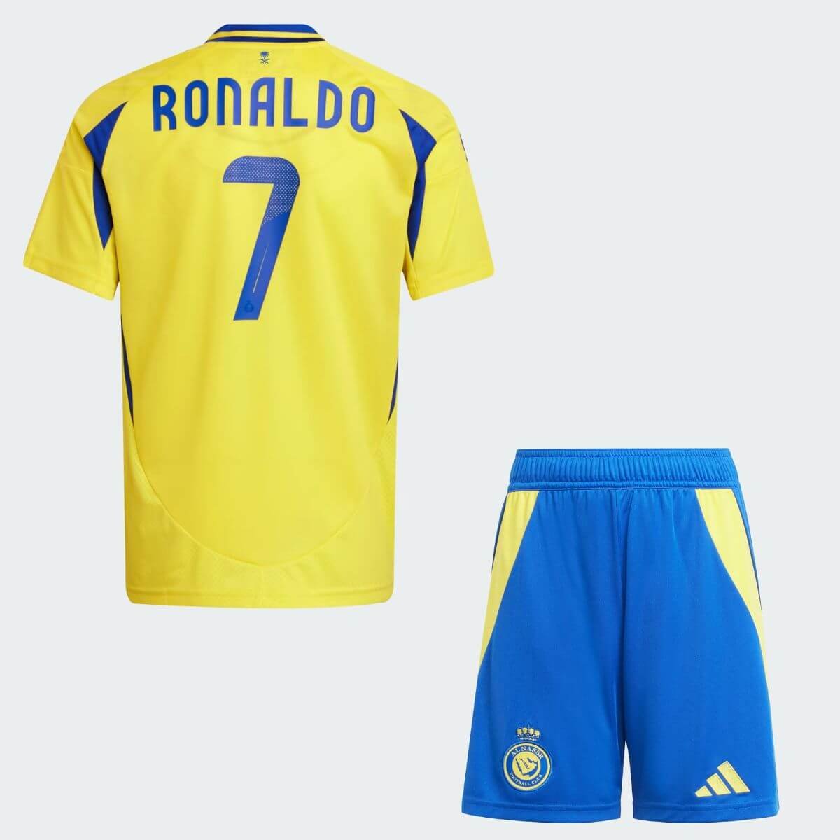 kit-infantil-al-nassr-amarela-i-titular-2024-25-cristiano-ronlado-7- Kit Infantil Al Nassr Amarela I Cristiano Ronaldo #7 2024/25