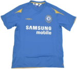 Camisa Chelsea Home I Azul 100 Anos 2005/06 Masculina