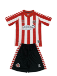 Kit Infantil Sunderland Titular Vermelha 2024/25 Unissex